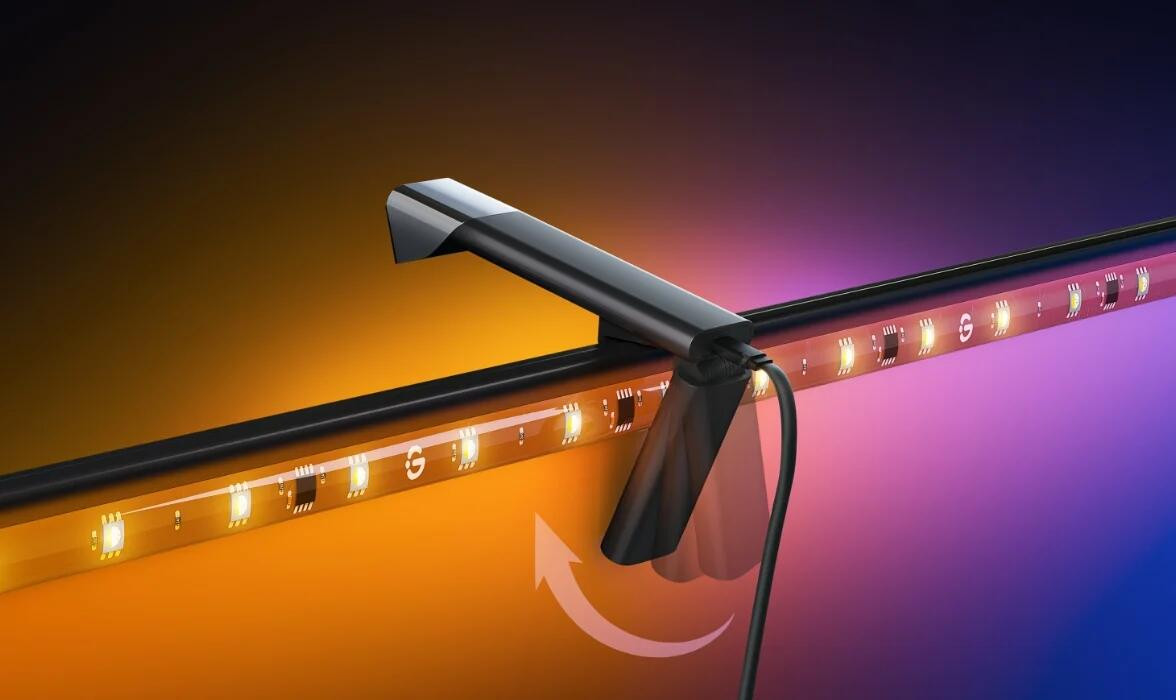 Govee Envisual T3 Lite TV Arkası Led Şerit Renk Senkronizasyonlu Ambiyans Aydınlatma 40-50 inç TV`ler ile Uyumlu-H60973D1 