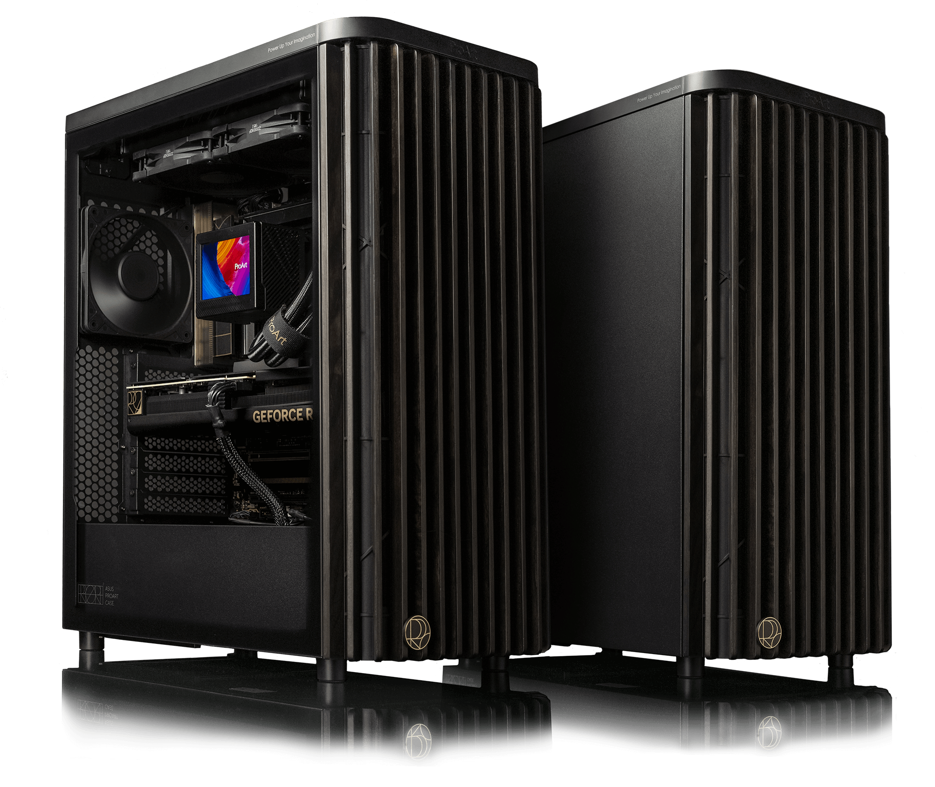  ASUS ProArt PA401 Siyah 2x160mm 1x120mm Metal Yan Panel ATX Mid-Tower Gaming (Oyuncu) Kasa 