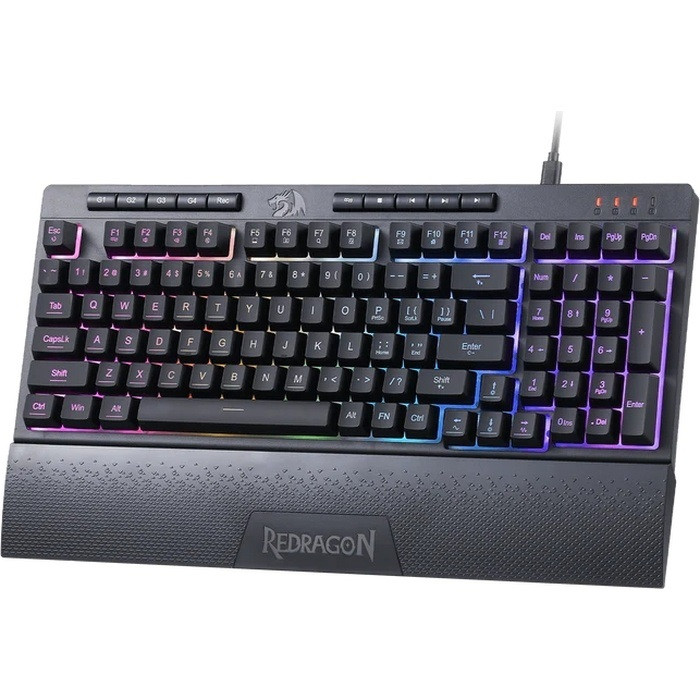 Redragon K515 Pro Shiva RGB Kablosuz Membranlı Smooth Lineer Switch Türkçe Oyuncu Klavyesi