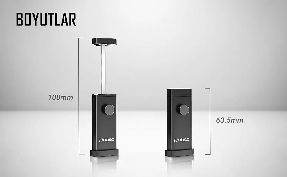 Antec I Shape Prism 63.5-100mm Ayarlanabilir Manyetik Beyaz Ekran Kartı Destek Aparatı