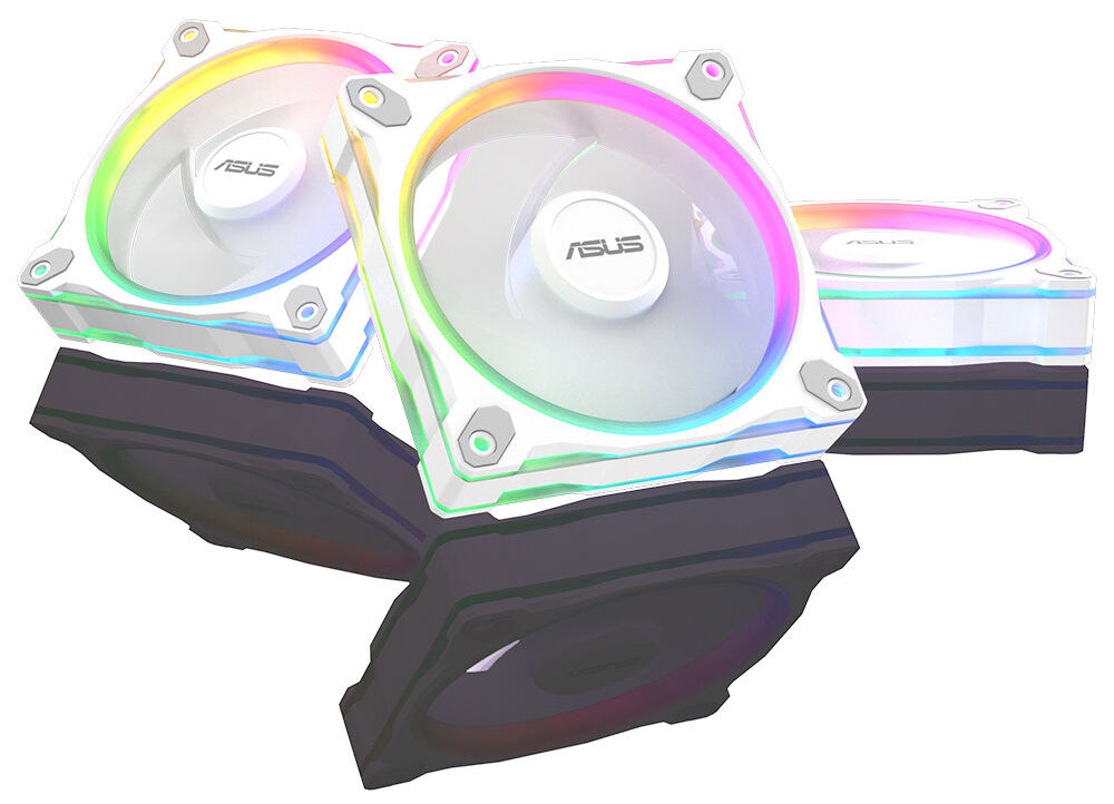 ASUS PRIME MR120 Reverse 120MM ARGB 3in1 Beyaz Kasa Fanı