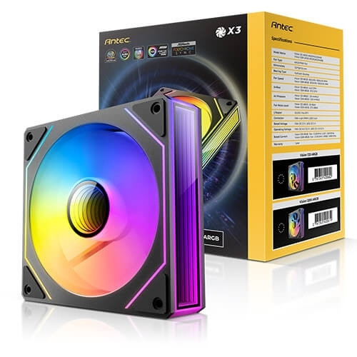 Antec Vision 120 ARGB 3x120mm Siyah Kasa Fanı