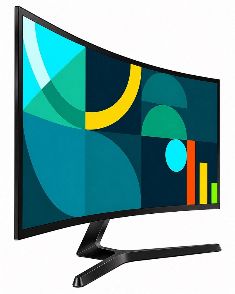 Samsung Essential S3 LS24D366GAUXUF 24″ 4 ms Full HD Curved 100 Hz Monitör