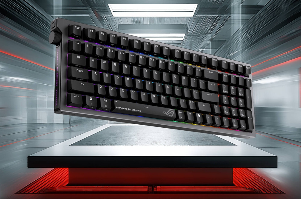 ASUS ROG X903 Strix Morph 96 Wireless ROG NX V2 Switch Hotswap RGB Mekanik Kablosuz Gaming Klavye