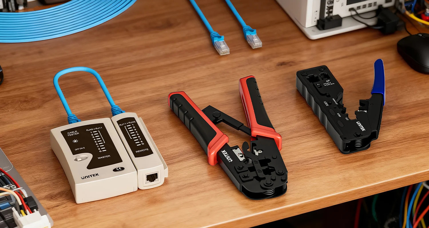 Unitek Ethernet Kablosu Test Cihazı (OT140AGY01)