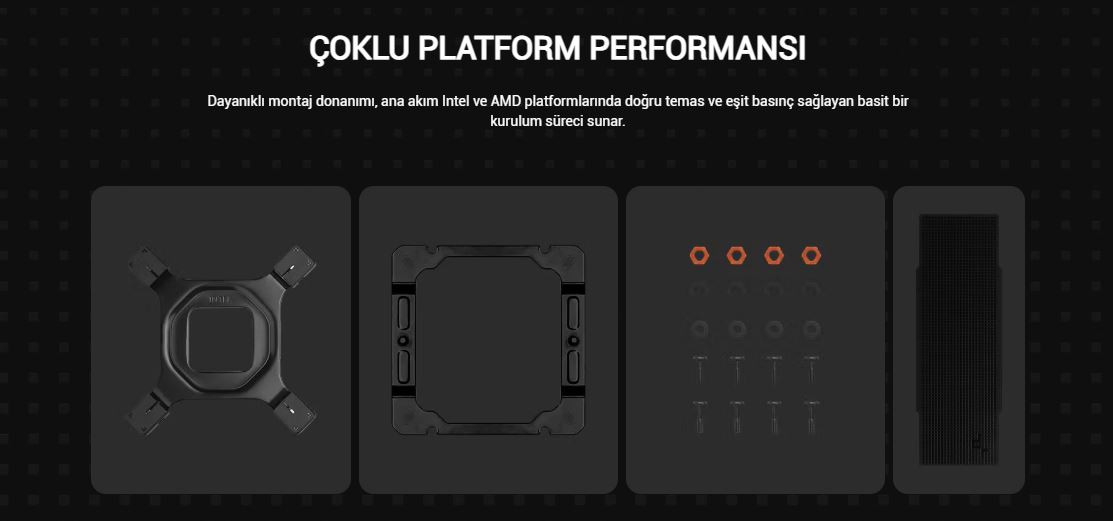 DeepCool AK400-G2 120mm Kule Tipi Siyah İşlemci Soğutucu