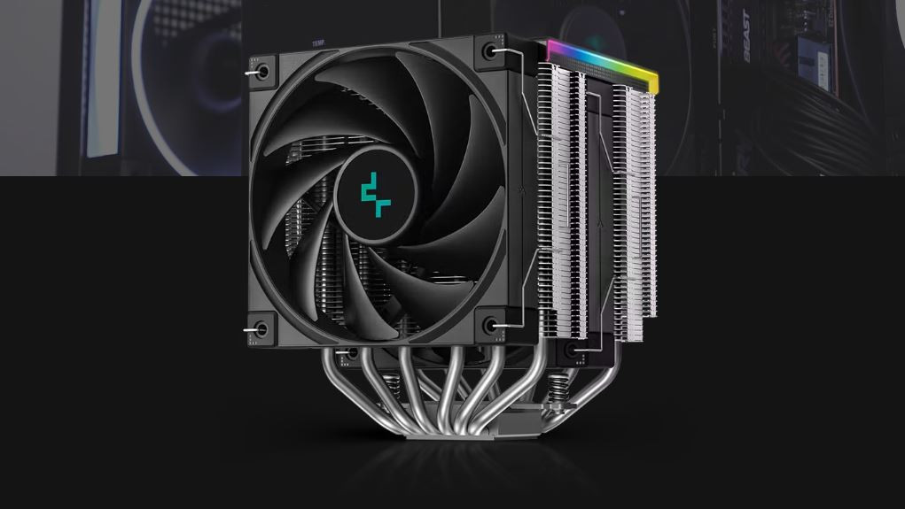 DeepCool AK620-DIGITAL-SE 2x120mm Kule Tipi Siyah İşlemci Soğutucu