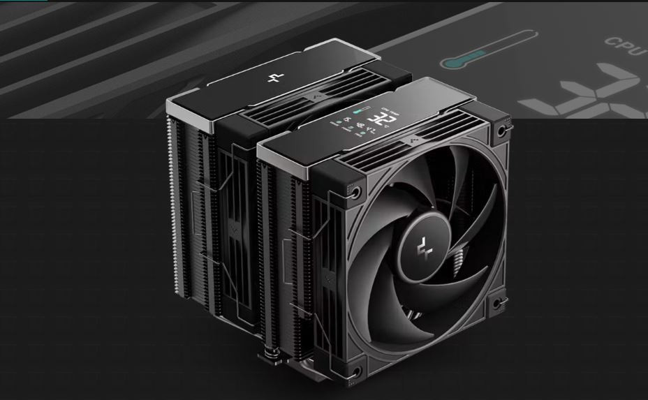 DeepCool AK620-G2-DIGITAL-NYX 2x120mm Kule Tipi Siyah İşlemci Soğutucu