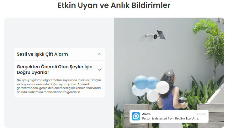 REOLINK ARGUS ECO ULTRA 8MP IP KAMERA
