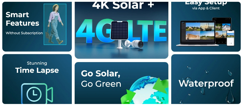 REOLINK GO ULTRA LTE BATTERY KAMERA
