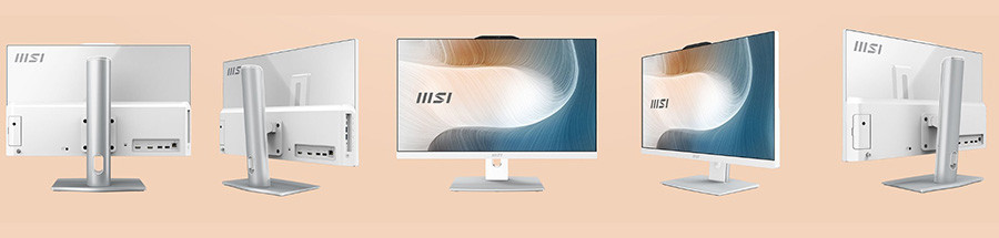 MSI Modern AM242P 1M-1224EU Intel Core 5 120U 8GB DDR5 512GB SSD 23.8″ FHD W11P Beyaz All-in-One PC