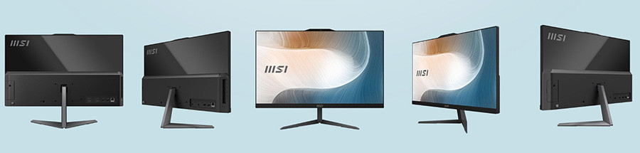 MSI Modern AM242 1M-2268XEU Intel Core 5 120U 8GB DDR5 512GB SSD  23.8″ FHD FreeDOS Siyah All-in-One PC