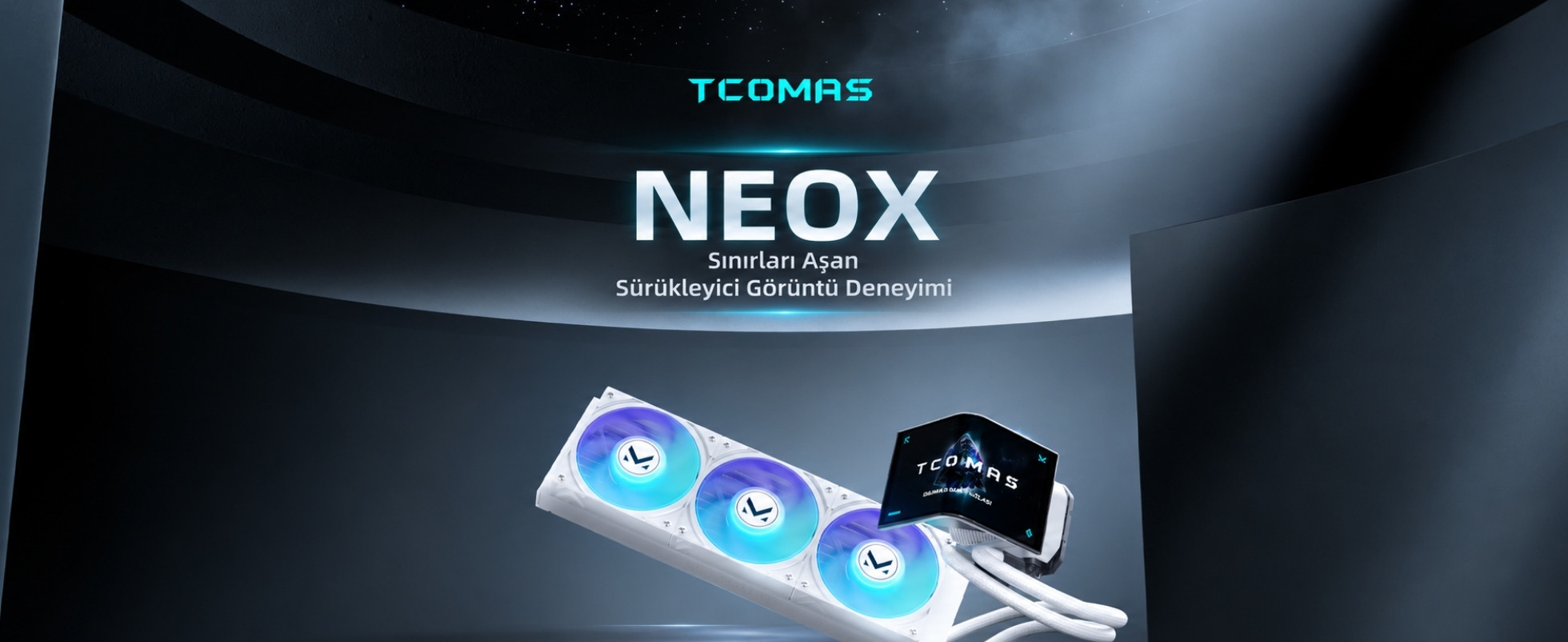 TCOMAS Neox 360mm AM5/LGA1851 Uyumlu Beyaz Sıvı Soğutucu