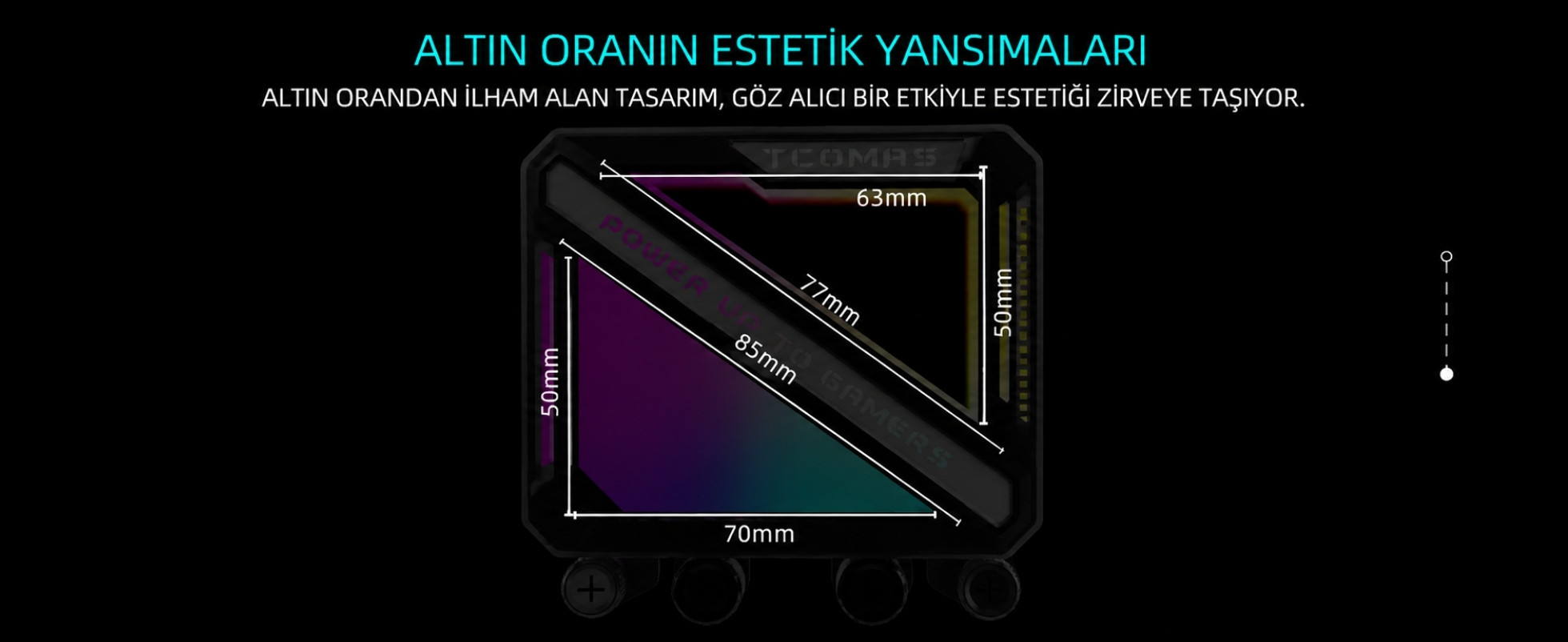 TCOMAS LE200 360mm AM5/LGA1851 Uyumlu Beyaz Sıvı Soğutucu