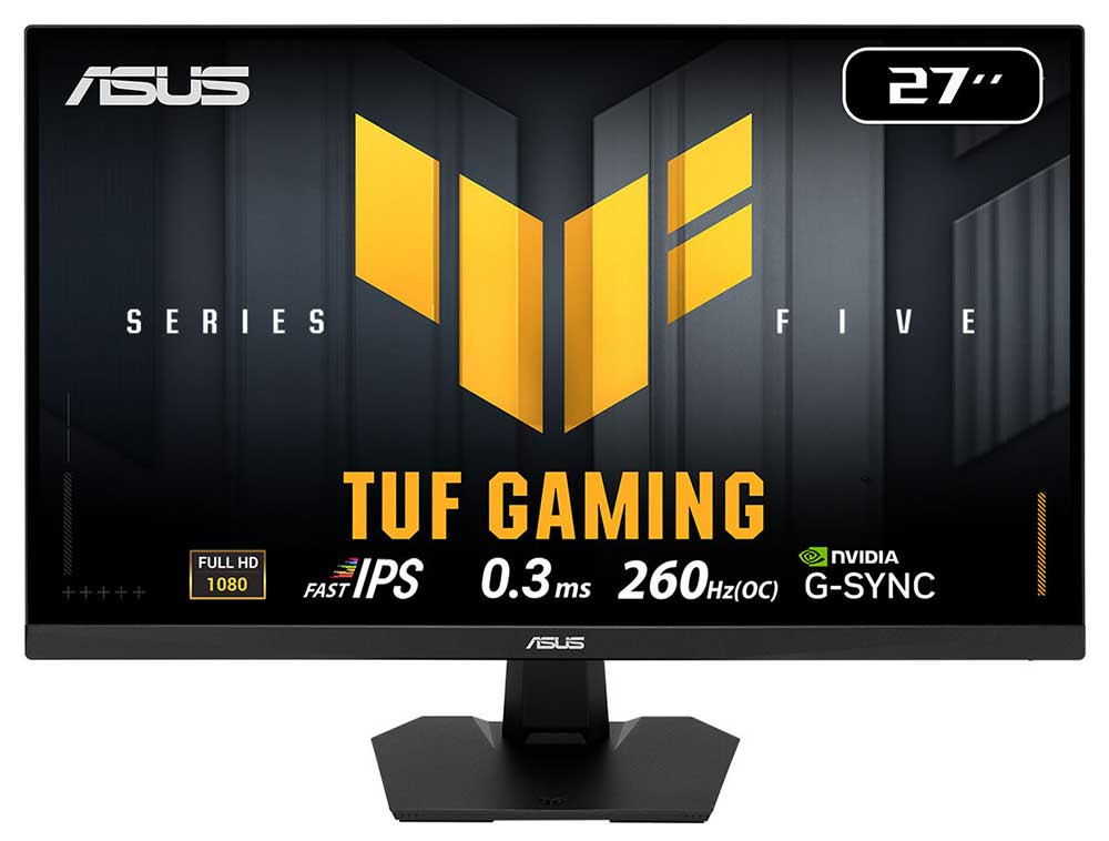 ASUS TUF GAMING VG279QM5F 27″ 260Hz 0.03ms FreeSync G-SYNC Uyumlu Full HD Fast IPS  Gaming Monitör