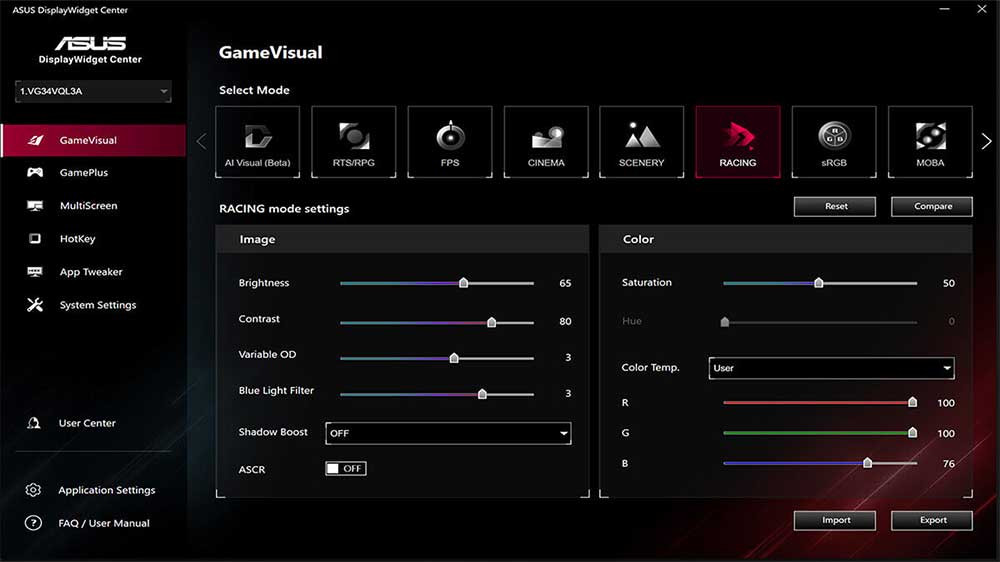 ASUS TUF GAMING VG279QM5F 27″ 260Hz 0.03ms FreeSync G-SYNC Uyumlu Full HD Fast IPS  Gaming Monitör