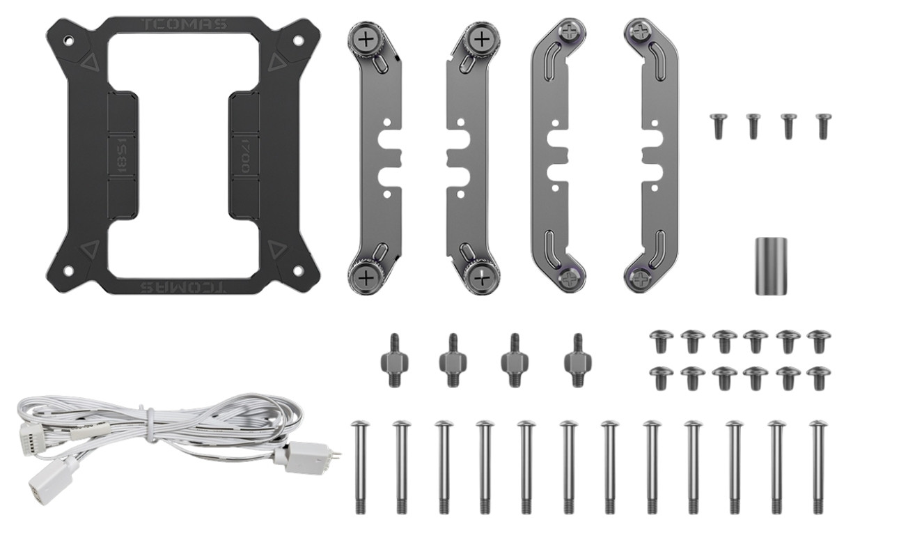 TCOMAS LE100 360mm AM5/LGA1851 Uyumlu Beyaz Sıvı Soğutucu