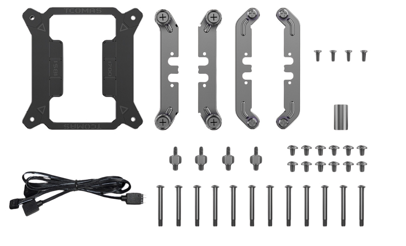 TCOMAS LE100 240mm AM5/LGA1851 Uyumlu Siyah Sıvı Soğutucu