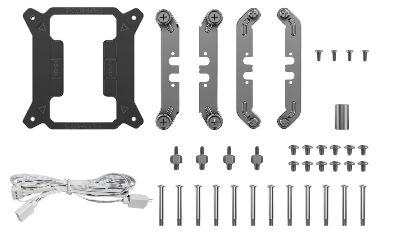TCOMAS LE100 240mm AM5/LGA1851 Uyumlu Beyaz Sıvı Soğutucu