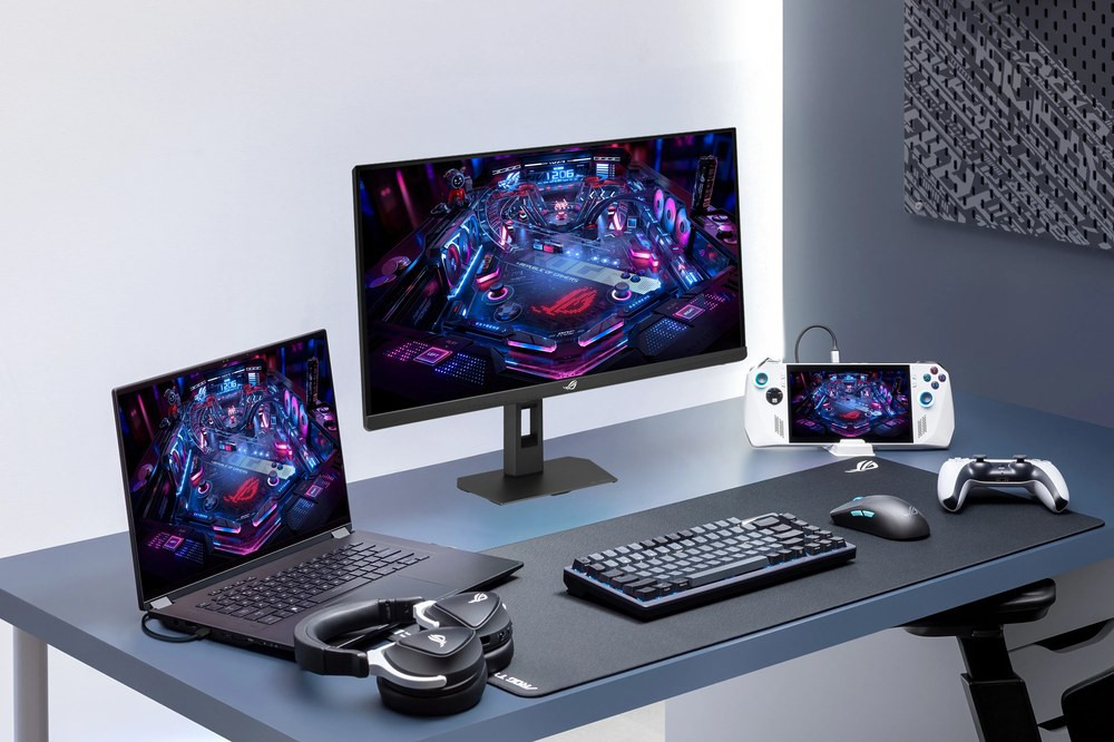 ASUS ROG STRIX XG27ACSR 27″ 220Hz 1ms 2K Adaptive-Sync Pivot Fast IPS QHD Gaming Monitör 