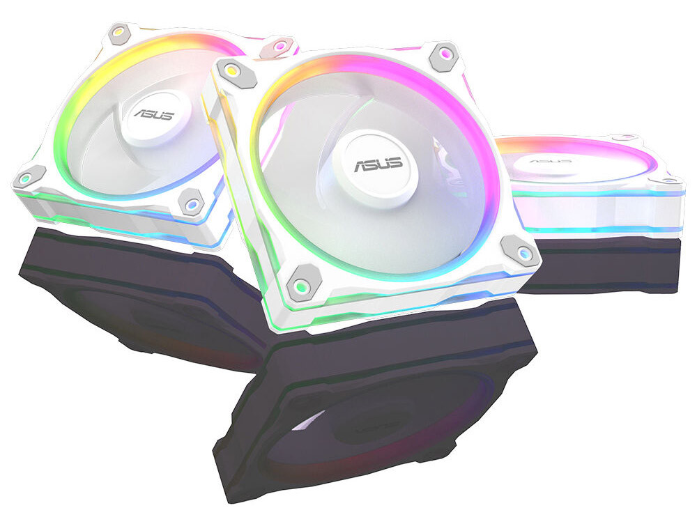 ASUS PRIME MR120 120MM ARGB 3in1 Beyaz Kasa Fanı