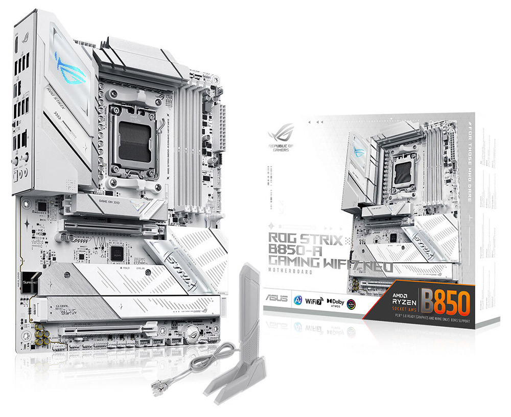 ASUS ROG STRIX B850-A GAMING WIFI7 NEO DDR5 Soket AM5 M.2 HDMI ATX Anakart