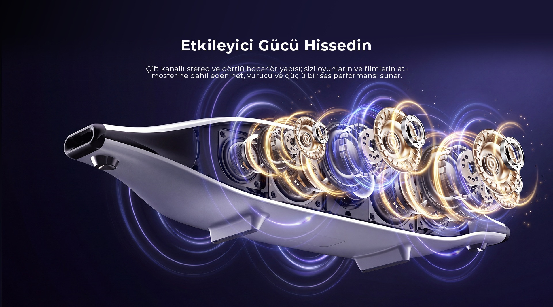 Havit Gamenote SK218 RGB Oyuncu Kablolu Bluetooth Hoparlör - Çift Modlu Bilgisayar Hoparlörü - Beyaz
