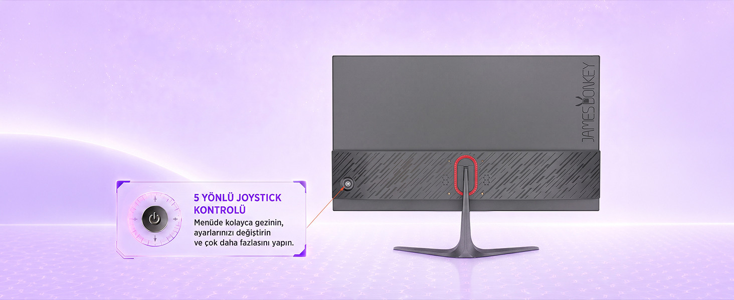 James Donkey Velor Q50 27″ 165Hz 1Ms GTG Fast IPS QHD 2K Gaming Monitör (Ölü Pikselde Anında Değişim)