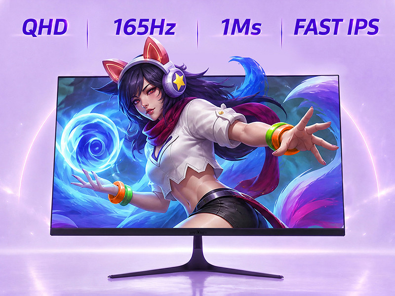 James Donkey Velor Q50 27″ 165Hz 1Ms GTG Fast IPS QHD 2K Gaming Monitör (Ölü Pikselde Anında Değişim)