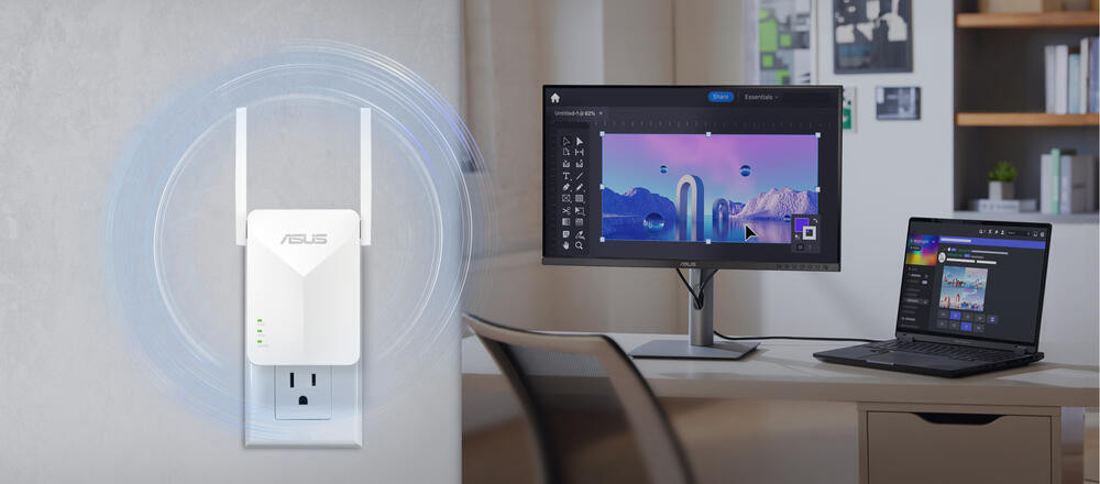 ASUS RP-AX50 AX1800 WiFi 6 Dual Band Gigabit Menzil Genişletici