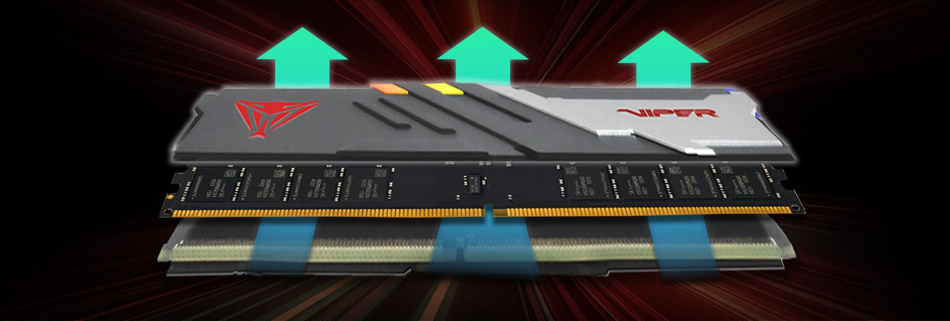 Patriot Viper Venom AMD 32GB (2x16GB) DDR5 6000MHz CL28 Gaming Ram