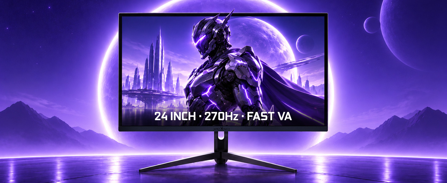James Donkey Avero A50 24″ 270Hz 0.5Ms Fast VA FHD Type C/DP/HDMI RGB Gaming Monitör (Ölü Pikselde Anında Değişim)