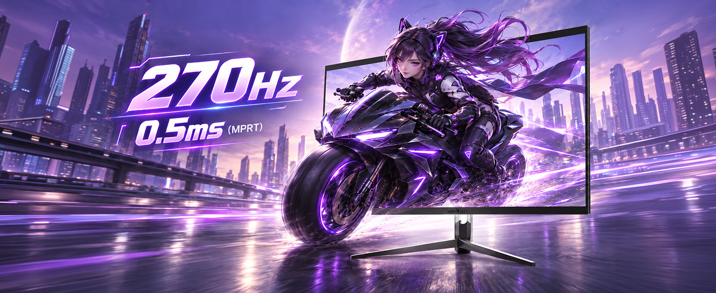 James Donkey Avero A50 24″ 270Hz 0.5Ms Fast VA FHD Type C/DP/HDMI RGB Gaming Monitör (Ölü Pikselde Anında Değişim)