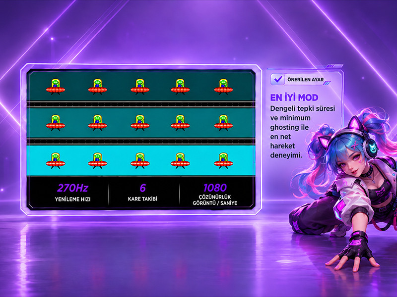James Donkey Avero A50 24″ 270Hz 0.5Ms Fast VA FHD Type C/DP/HDMI RGB Gaming Monitör (Ölü Pikselde Anında Değişim)