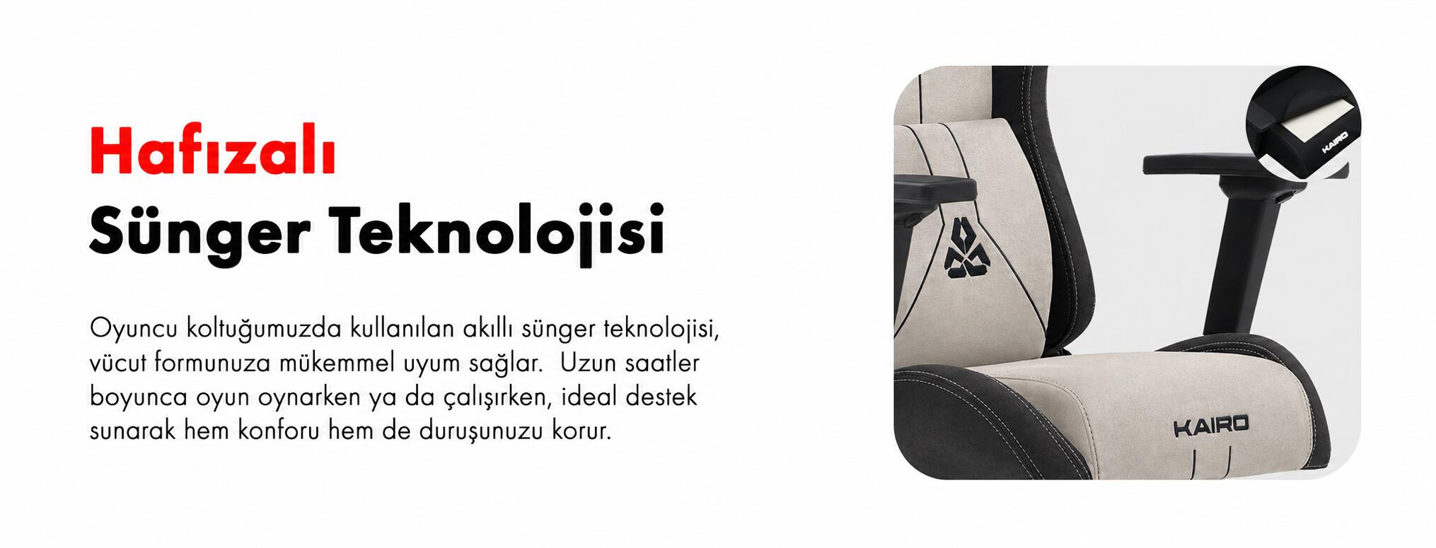 Titanseat Kairo Moonlight Kumaş Oyuncu Koltuğu