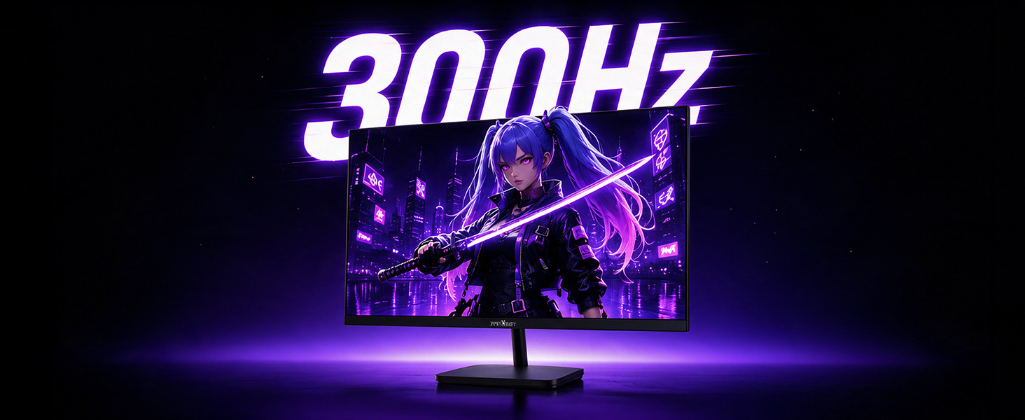 James Donkey Revon R50 24″ 300Hz 0.5Ms Fast VA Gaming Monitör (Ölü Pikselde Anında Değişim)
