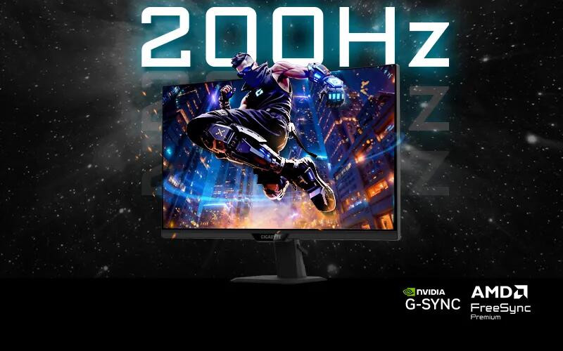 GIGABYTE G27Q20T 27″ 210Hz 0.5ms 2K G-SYNC FreeSync Premium HDR10 QHD SuperSpeed IPS Gaming (Oyuncu) Monitör