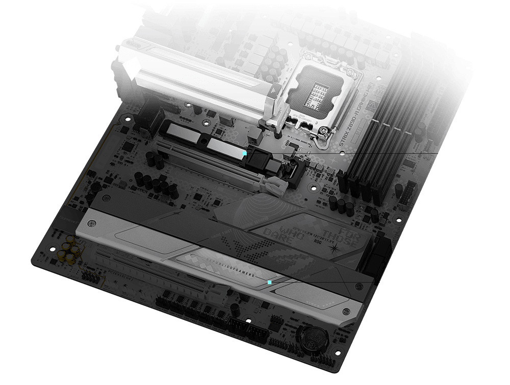 ASUS ROG STRIX Z890-A GAMING WIFI Intel LGA1851 Z890 DDR5 8600+MHz(OC) ATX Gaming Anakart