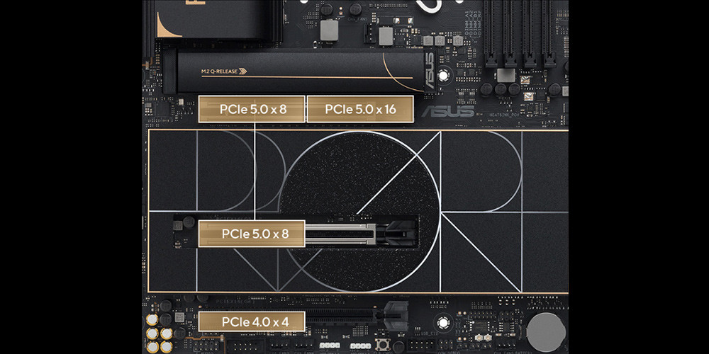 ASUS PROART Z890-CREATOR WIFI  Intel LGA1851 Z890 DDR5 9066+MHz(OC) ATX Gaming Anakart