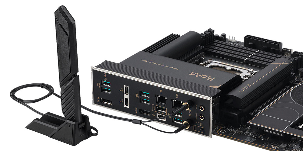 ASUS PROART Z890-CREATOR WIFI  Intel LGA1851 Z890 DDR5 9066+MHz(OC) ATX Gaming Anakart