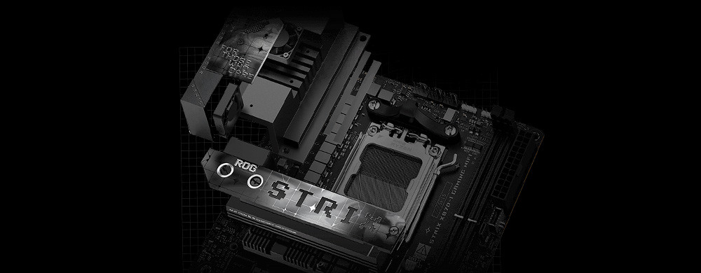 ASUS ROG STRIX X870-I GAMING WIFI AMD X870 Soket AM5 DDR5 8600+(OC)MHz Mini ITX Gaming Anakart