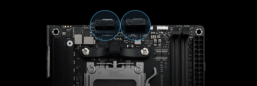 ASUS ROG STRIX X870-I GAMING WIFI AMD X870 Soket AM5 DDR5 8600+(OC)MHz Mini ITX Gaming Anakart