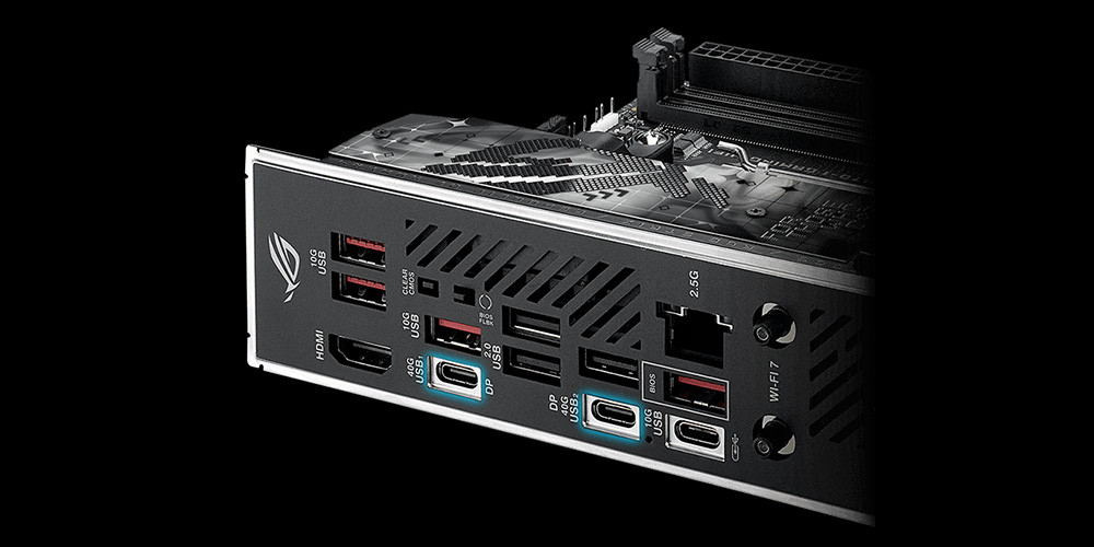 ASUS ROG STRIX X870-I GAMING WIFI AMD X870 Soket AM5 DDR5 8600+(OC)MHz Mini ITX Gaming Anakart