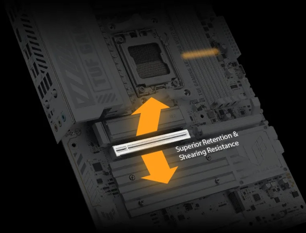 ASUS TUF GAMING X870-PRO WIFI7 W NEO 9600Mhz(OC) M.2 AM5 ATX Anakart