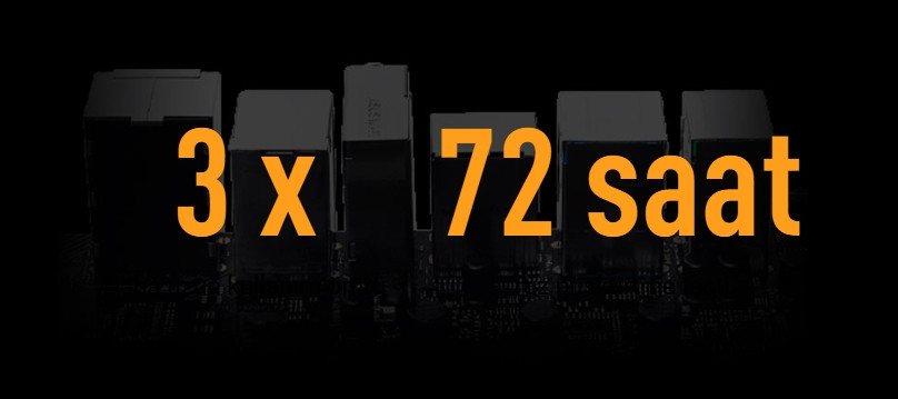 ASUS TUF GAMING X870-PRO WIFI7 W NEO 9600Mhz(OC) M.2 AM5 ATX Anakart