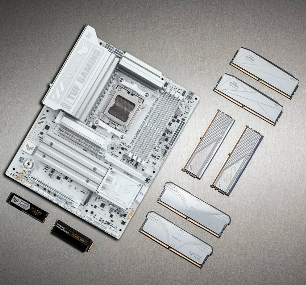 ASUS TUF GAMING X870-PRO WIFI7 W NEO 9600Mhz(OC) M.2 AM5 ATX Anakart