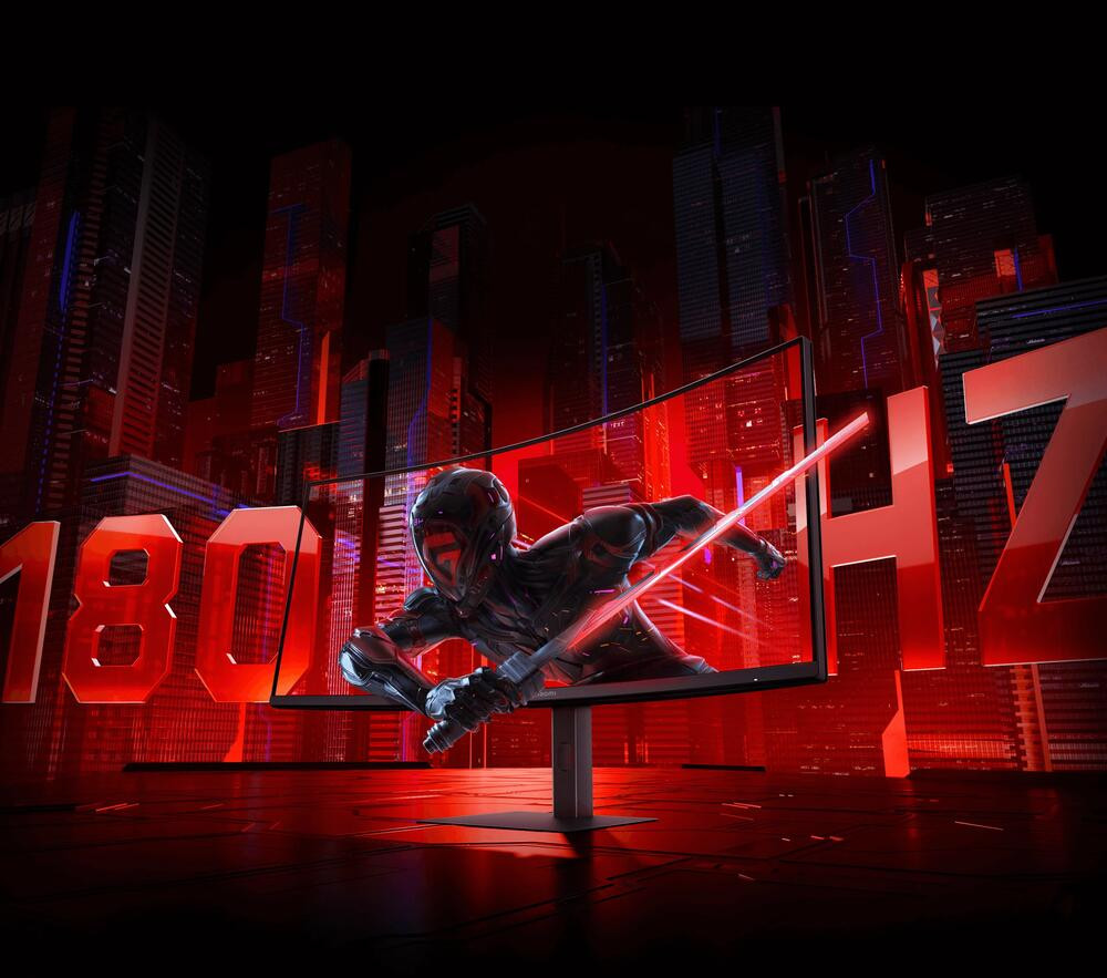 Xiaomi G34WQ 34″ 180Hz 1ms FreeSync Premium 1500R Curved UWQHD VA Gaming Monitör