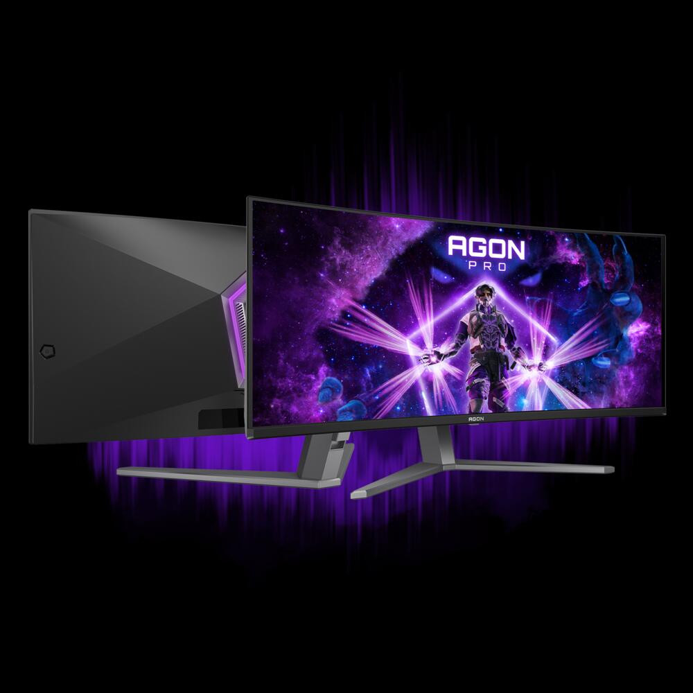 AOC AGON PRO AGP346UCSD 34″ 360Hz 0.03ms HDMI DP Adaptive Sync HDR500 WQHD QD-OLED Curved 1800R Gaming Monitör