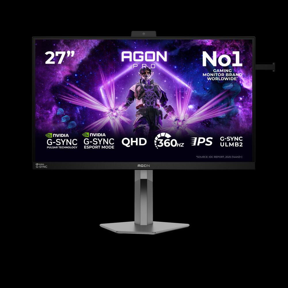 AOC AGON PRO AG276QGS2 27″ 360Hz 1ms G-Sync Pulsar QHD Fast IPS Gaming (Oyuncu) Monitör