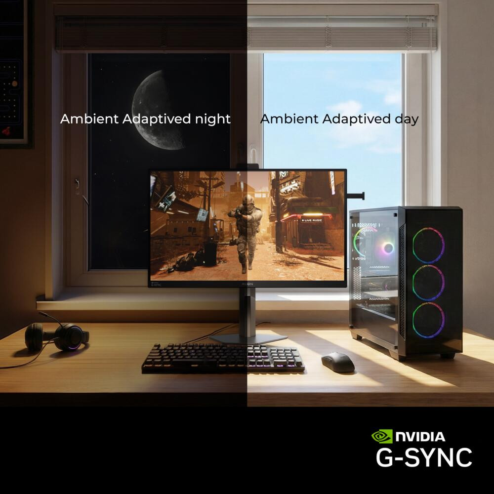 AOC AGON PRO AG276QGS2 27″ 360Hz 1ms G-Sync Pulsar QHD Fast IPS Gaming (Oyuncu) Monitör